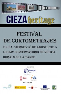Festival de videos Digital Heritage Cieza - Cartel